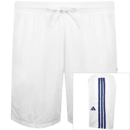 adidas Sportswear 3 Stripe Chelsea Shorts White | Mainline Menswear us
